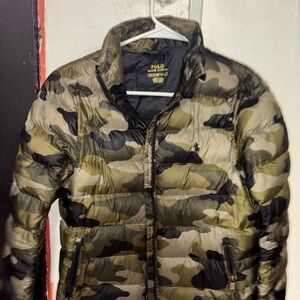 Polo by Ralph Lauren Men's Camouflage Puffer Jacket